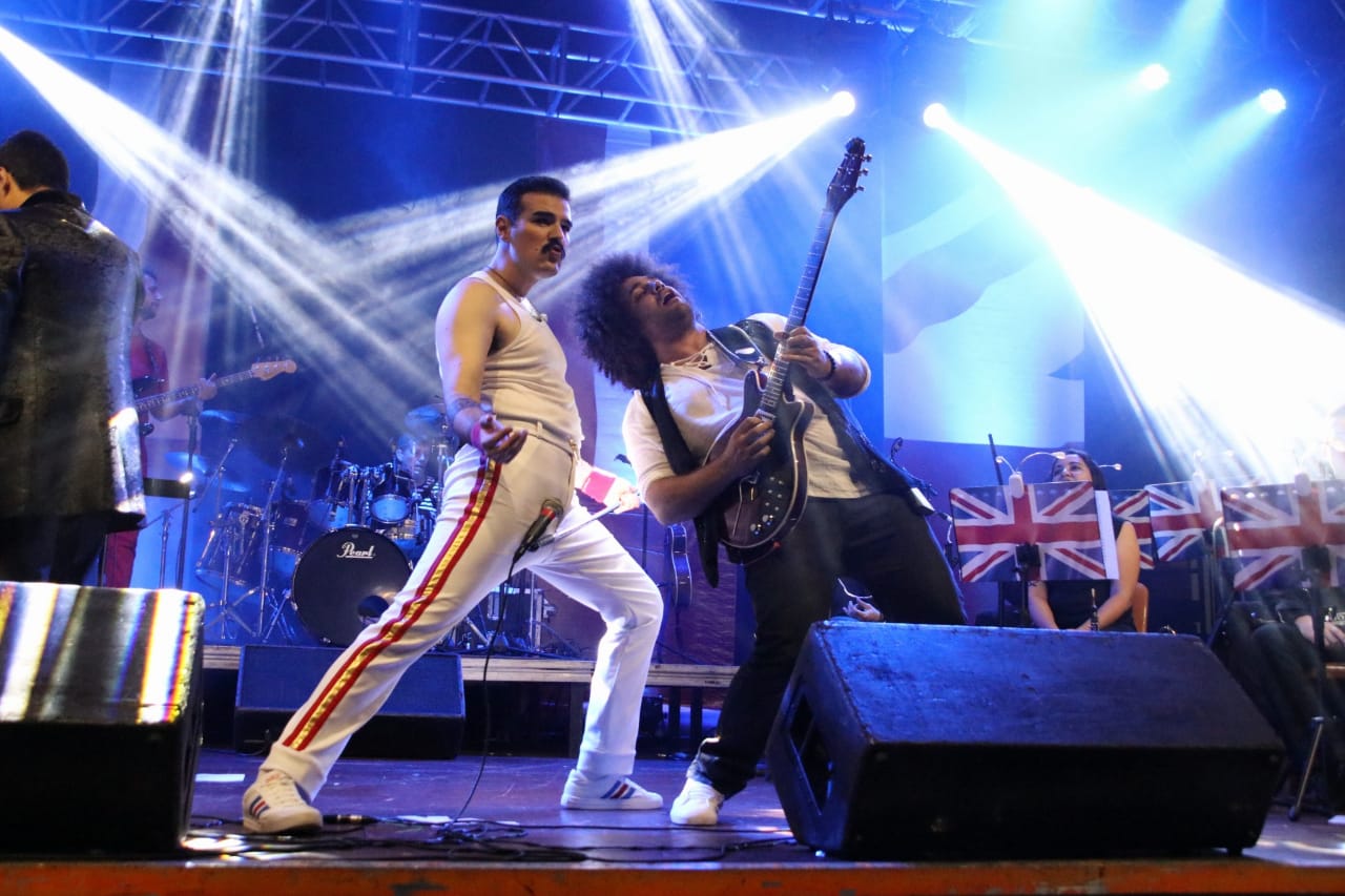Espetáculo Queen Experience in Concert (Divulgação)