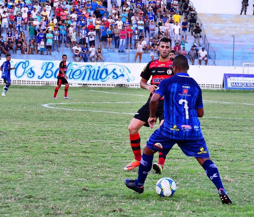 Partida foi disputada no Perpetão, em Cajazeiras (@campinenseclube)