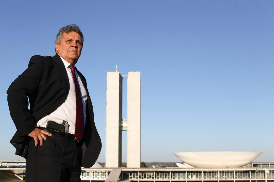 O deputado Alberto Fraga Foto Dida Sampaio -Estadão